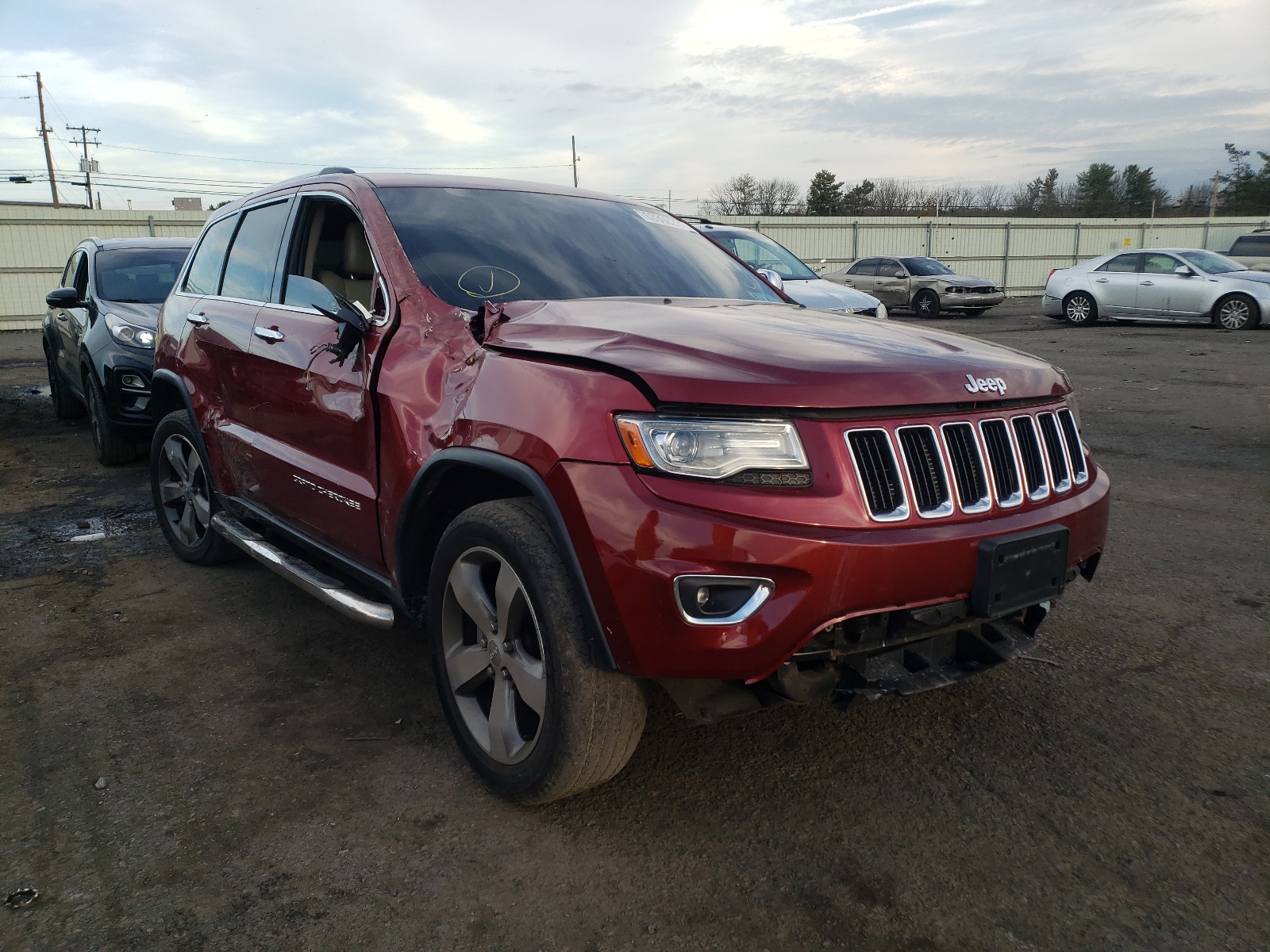JEEP GRAND CHER 2014 with VIN 1C4RJFBG0EC266268 - Photo from auction