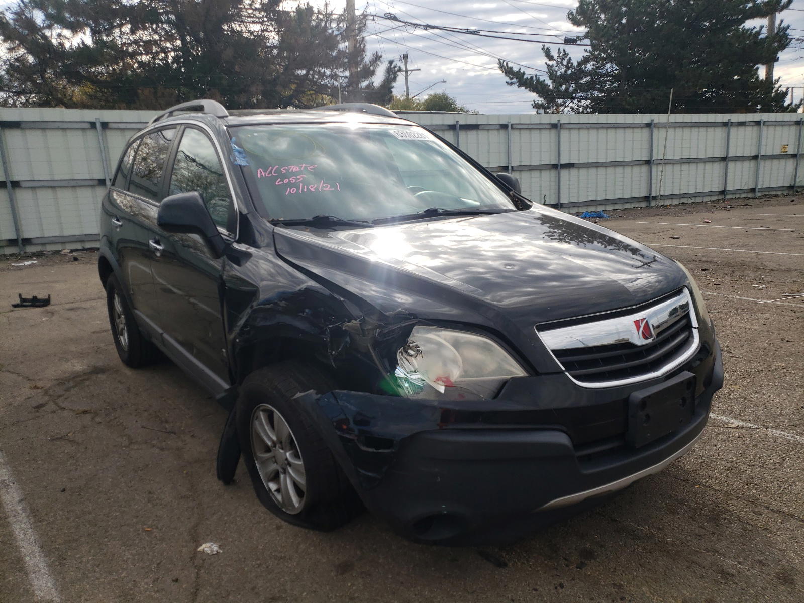 SATURN VUE XE 2008 with VIN 3GSCL33P68S687072 - Photo from auction