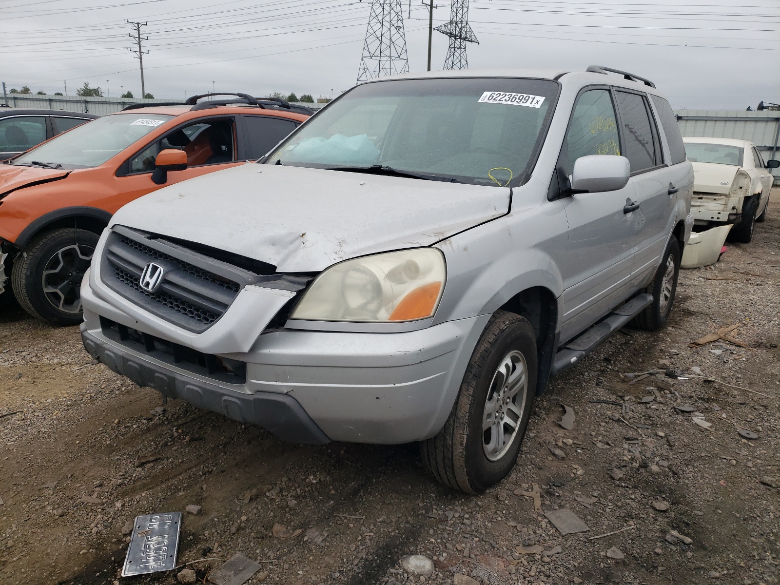 Zdjęcie 2 z aukcji – 2003 HONDA PILOT EX z VIN 2HKYF18423H506130