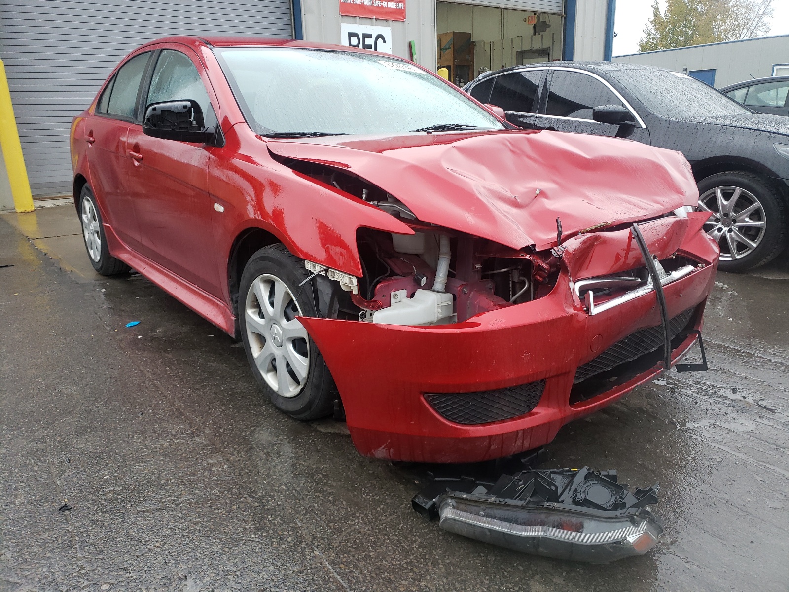 MITSUBISHI LANCER ES/ 2014 with VIN JA32U2FU0EU003112 - Photo from auction