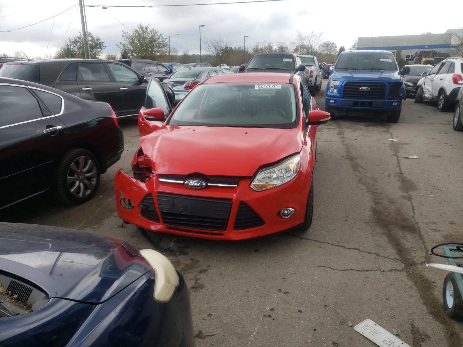 Photo 9 from auction – 2014 FORD FOCUS SE with VIN 1FADP3F25EL333376