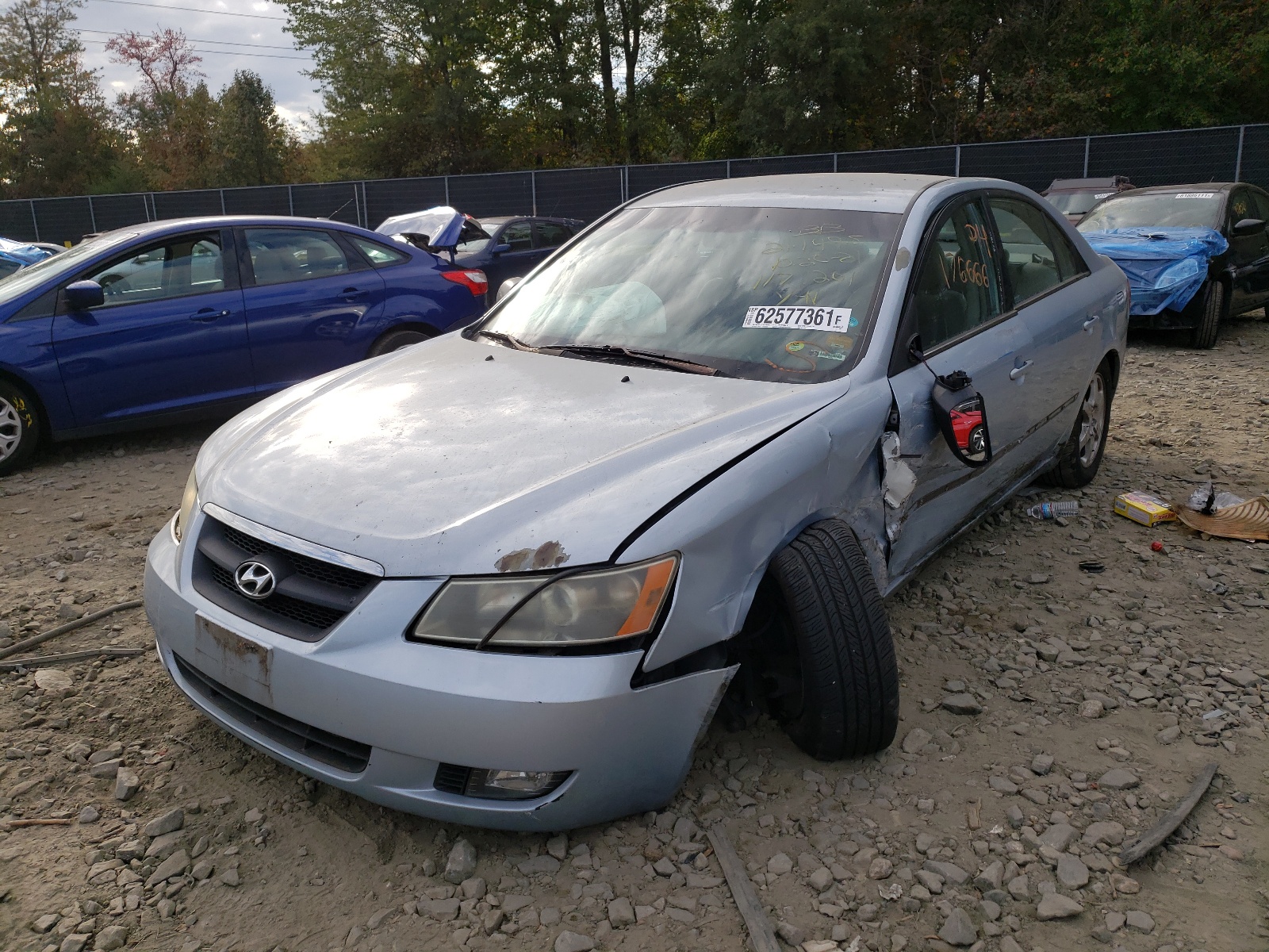 Photo 2 from auction – 2006 HYUNDAI SONATA GLS with VIN 5NPEU46C96H171201