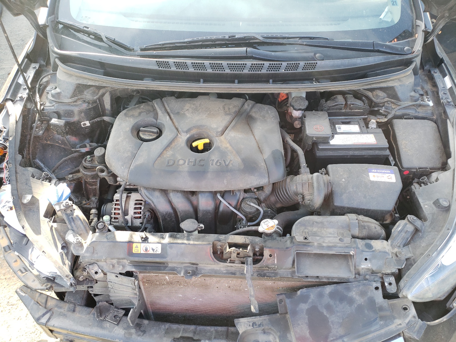 Photo 7 from auction – 2016 HYUNDAI ELANTRA SE with VIN KMHDH4AE2GU635117