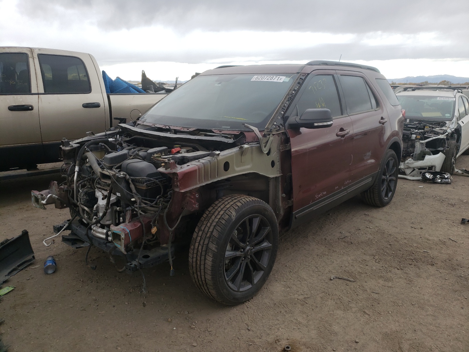 Photo 2 from auction – 2018 FORD EXPLORER X with VIN 1FM5K8D8XJGC14187