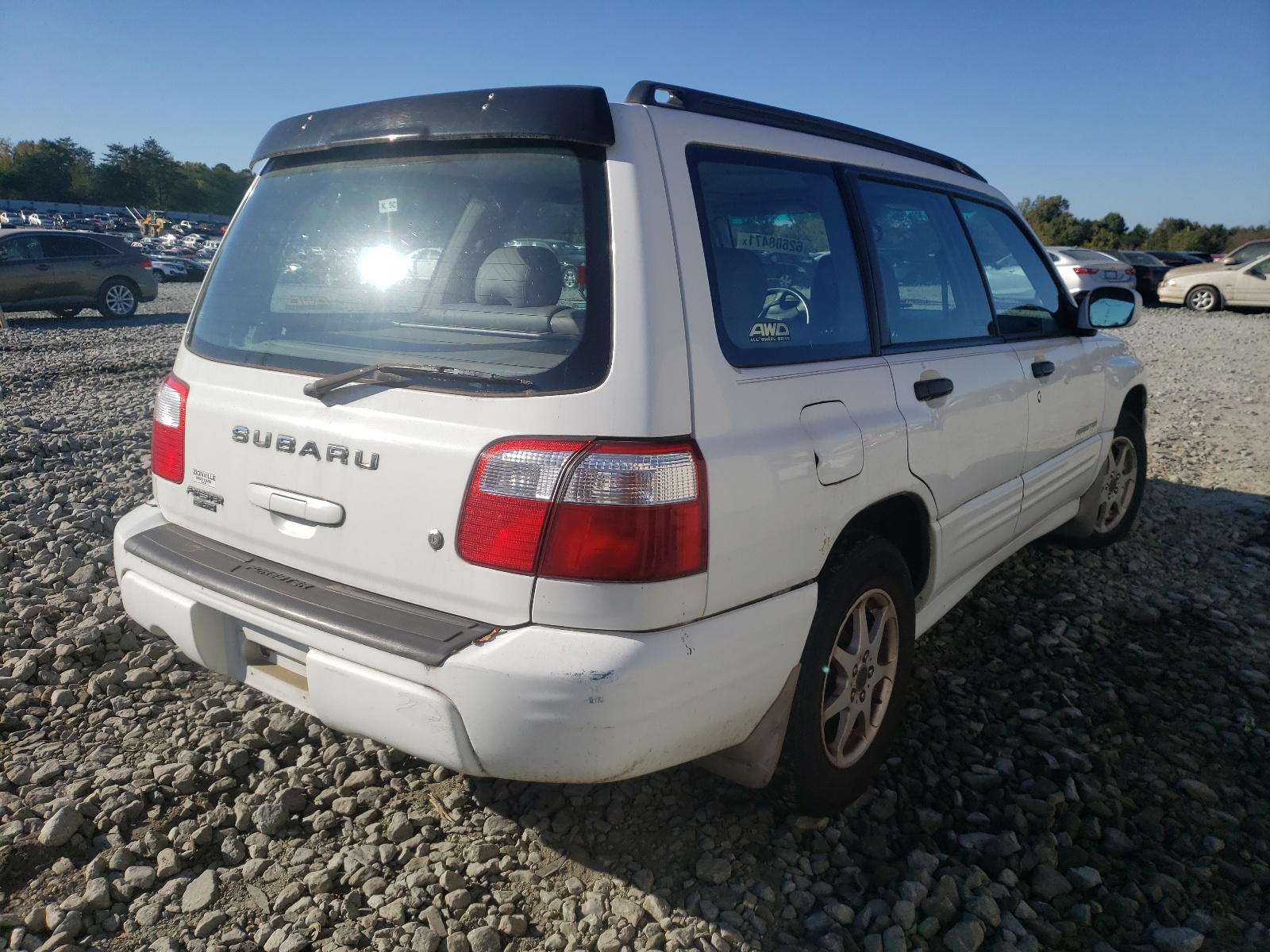Photo 4 from auction – 2002 SUBARU FORESTER with VIN JF1SF65682H716565