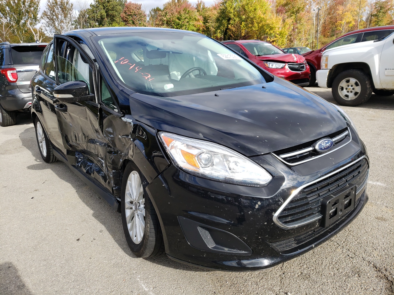 FORD C-MAX SE 2017 with VIN 1FADP5AU9HL106362 - Photo from auction