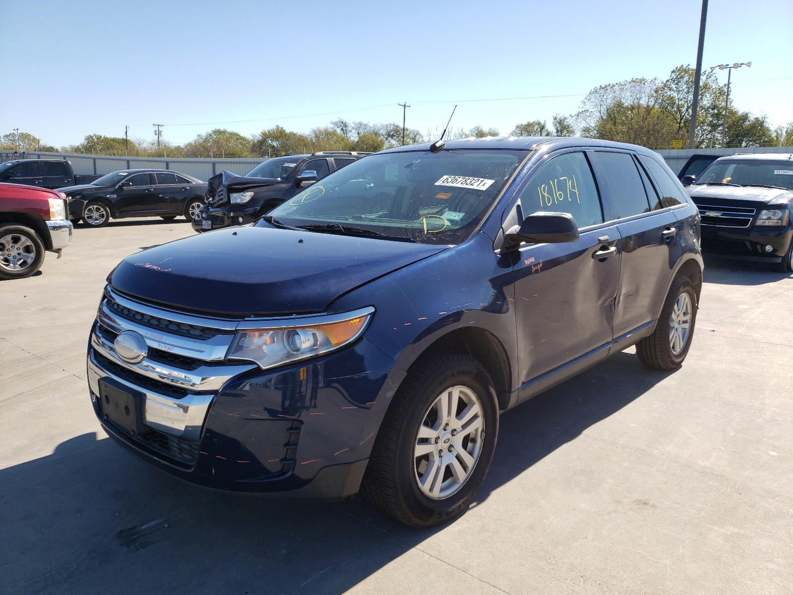 Photo 2 from auction – 2012 FORD EDGE SE with VIN 2FMDK3GC4CBA29142