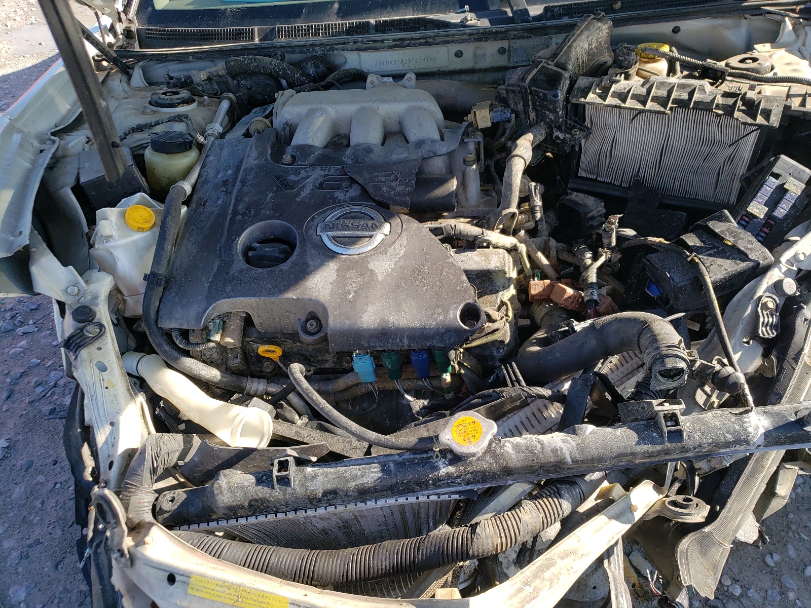 Photo 7 from auction – 2003 NISSAN MAXIMA GLE with VIN JN1DA31A33T438766