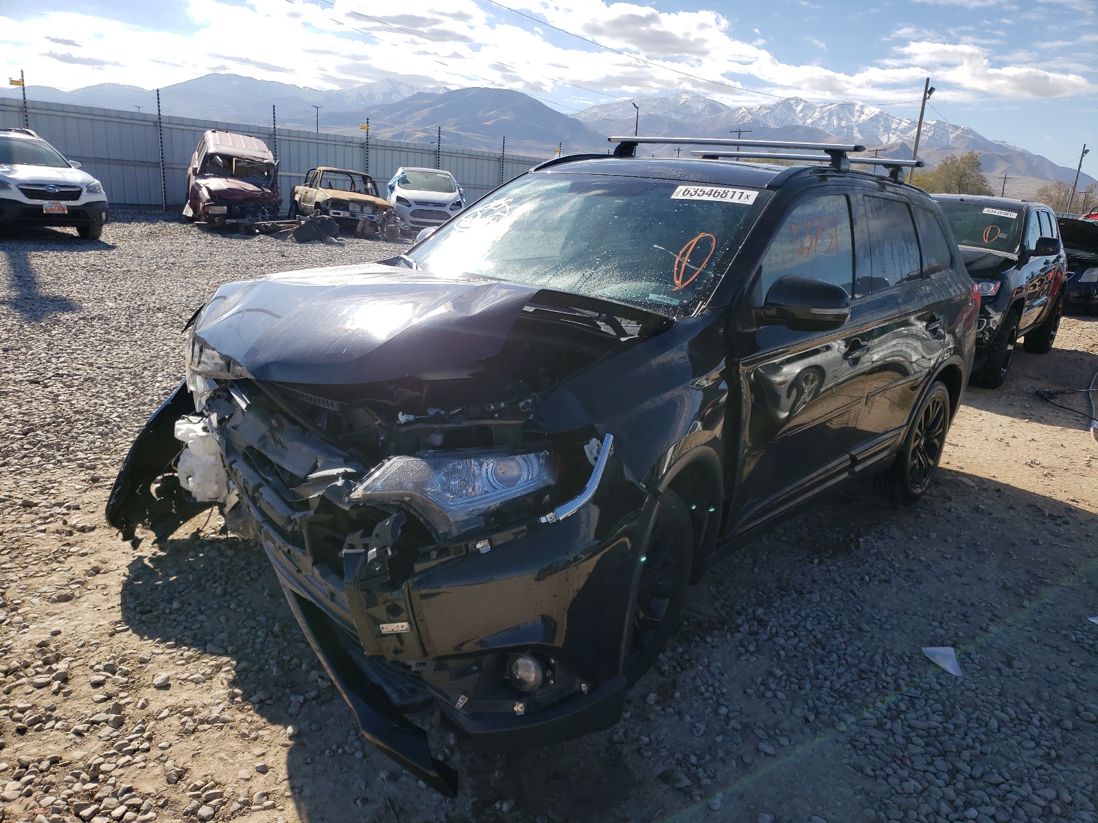 Photo 2 from auction – 2018 MITSUBISHI OUTLANDER with VIN JA4AZ3A37JZ028339