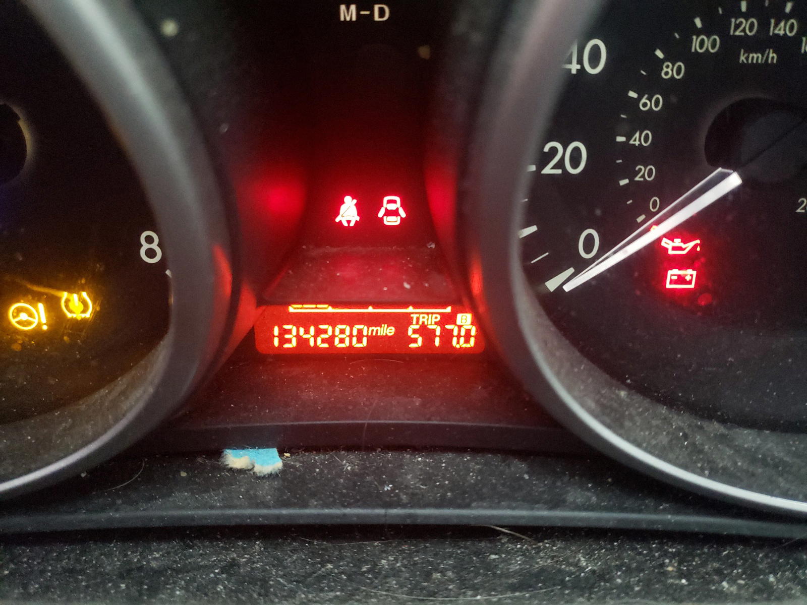 Photo 8 from auction – 2012 MAZDA 5 with VIN JM1CW2DL7C0116814