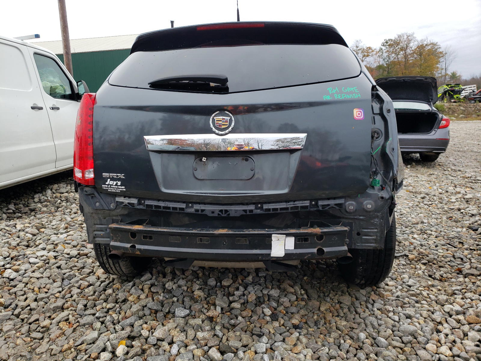 Photo 9 from auction – 2011 CADILLAC SRX with VIN 3GYFNGEY7BS514677