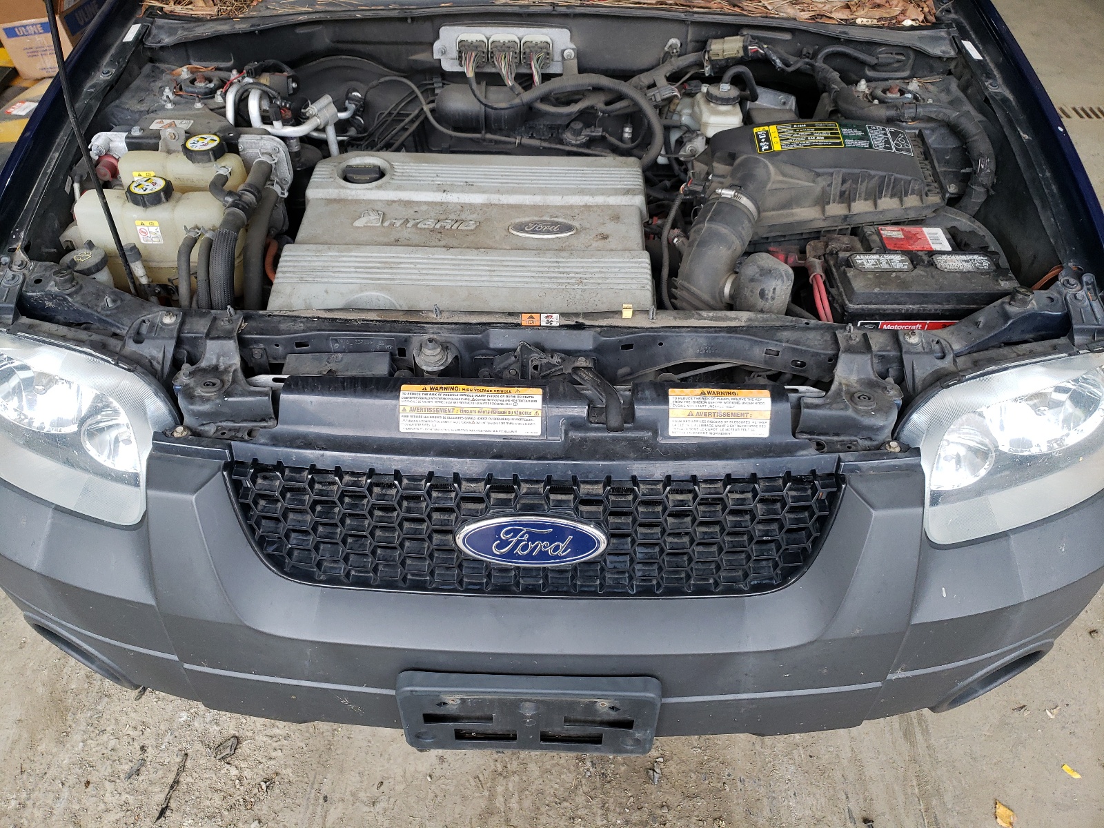 Photo 7 from auction – 2007 FORD ESCAPE HEV with VIN 1FMYU59H17KA03464
