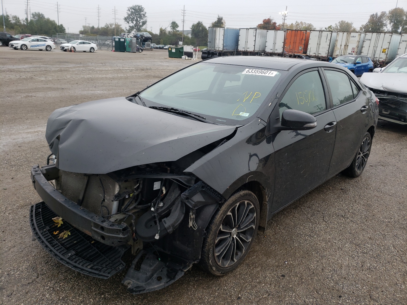 Photo 2 from auction – 2015 TOYOTA COROLLA L with VIN 5YFBURHE1FP202247