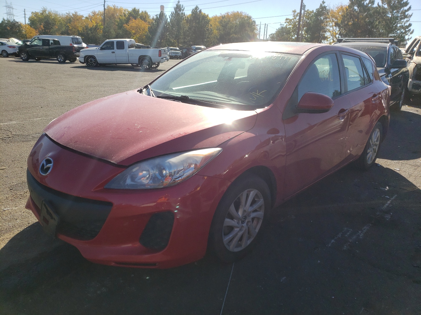 Photo 14 from auction – 2013 MAZDA 3 I with VIN JM1BL1L72D1840621