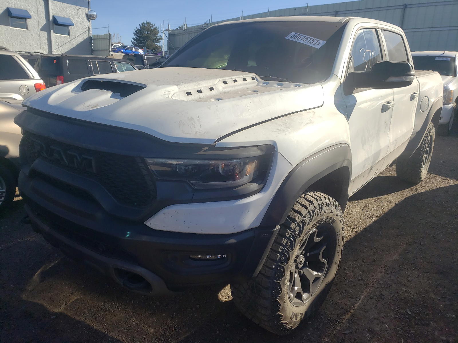 Photo 2 from auction – 2021 RAM 1500 TRX with VIN 1C6SRFU98MN811619