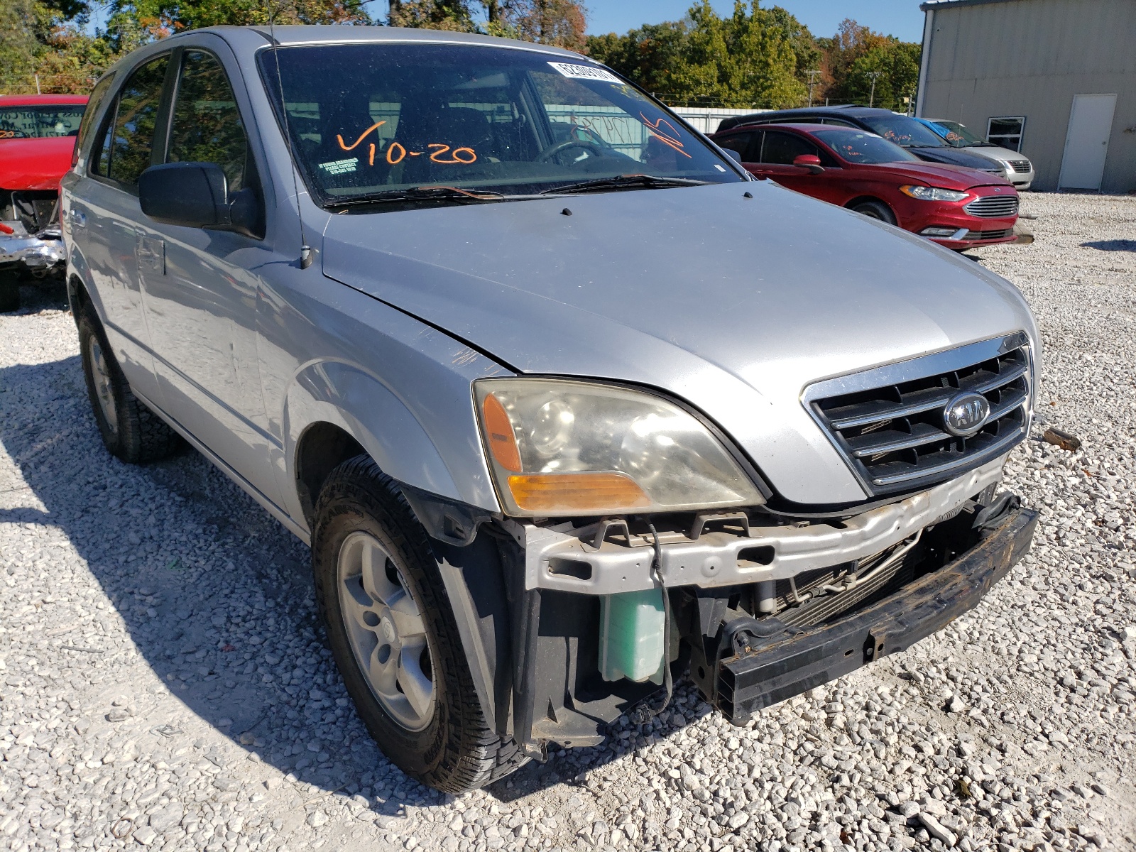 KIA SORENTO EX 2007 con VIN KNDJD736775714917 - Foto de la subasta