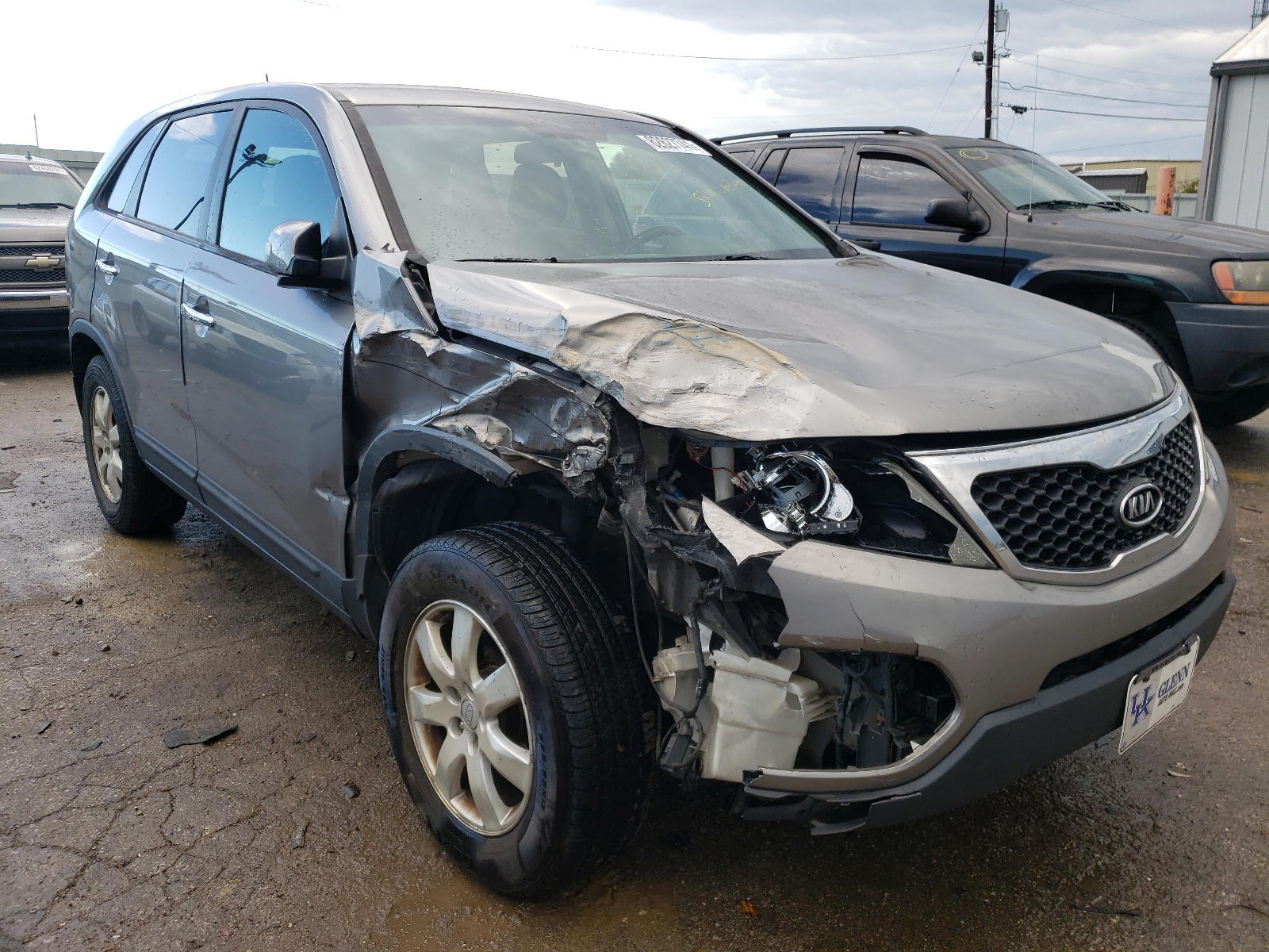 Photo 9 from auction – 2011 KIA SORENTO BA with VIN 5XYKT3A17BG080340