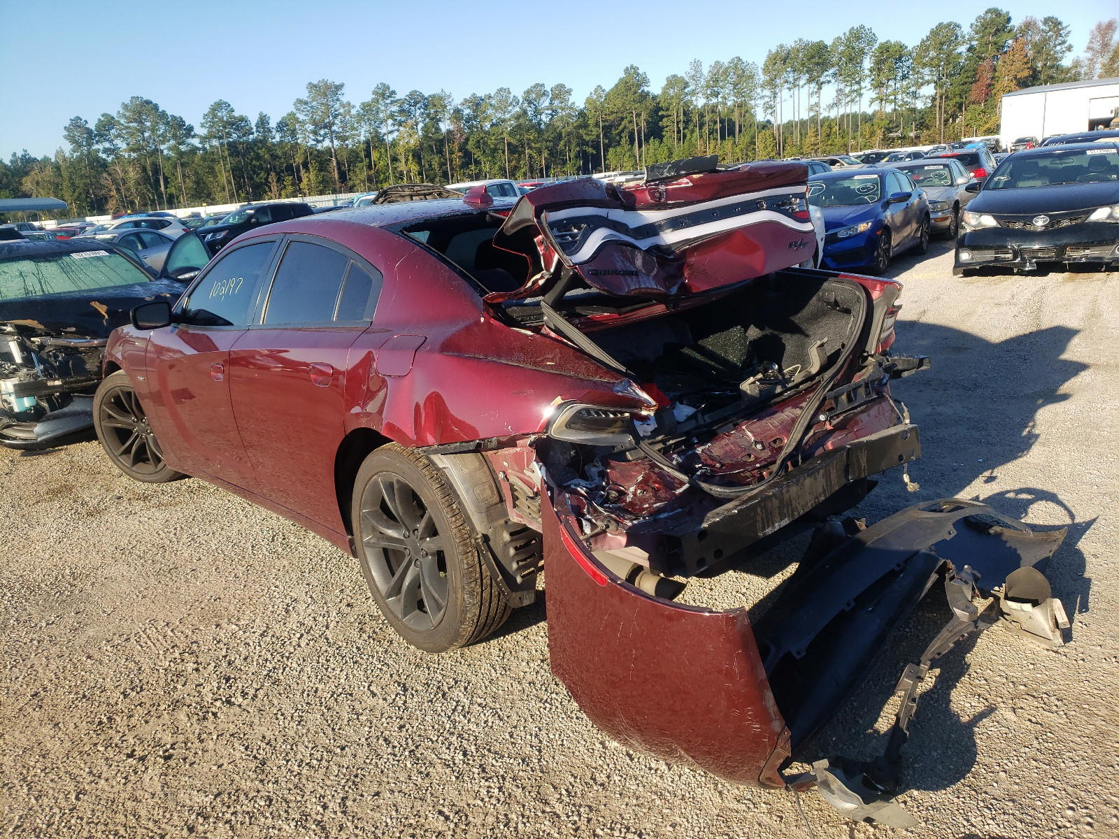 Photo 3 from auction – 2018 DODGE CHARGER R/ with VIN 2C3CDXCT9JH312786