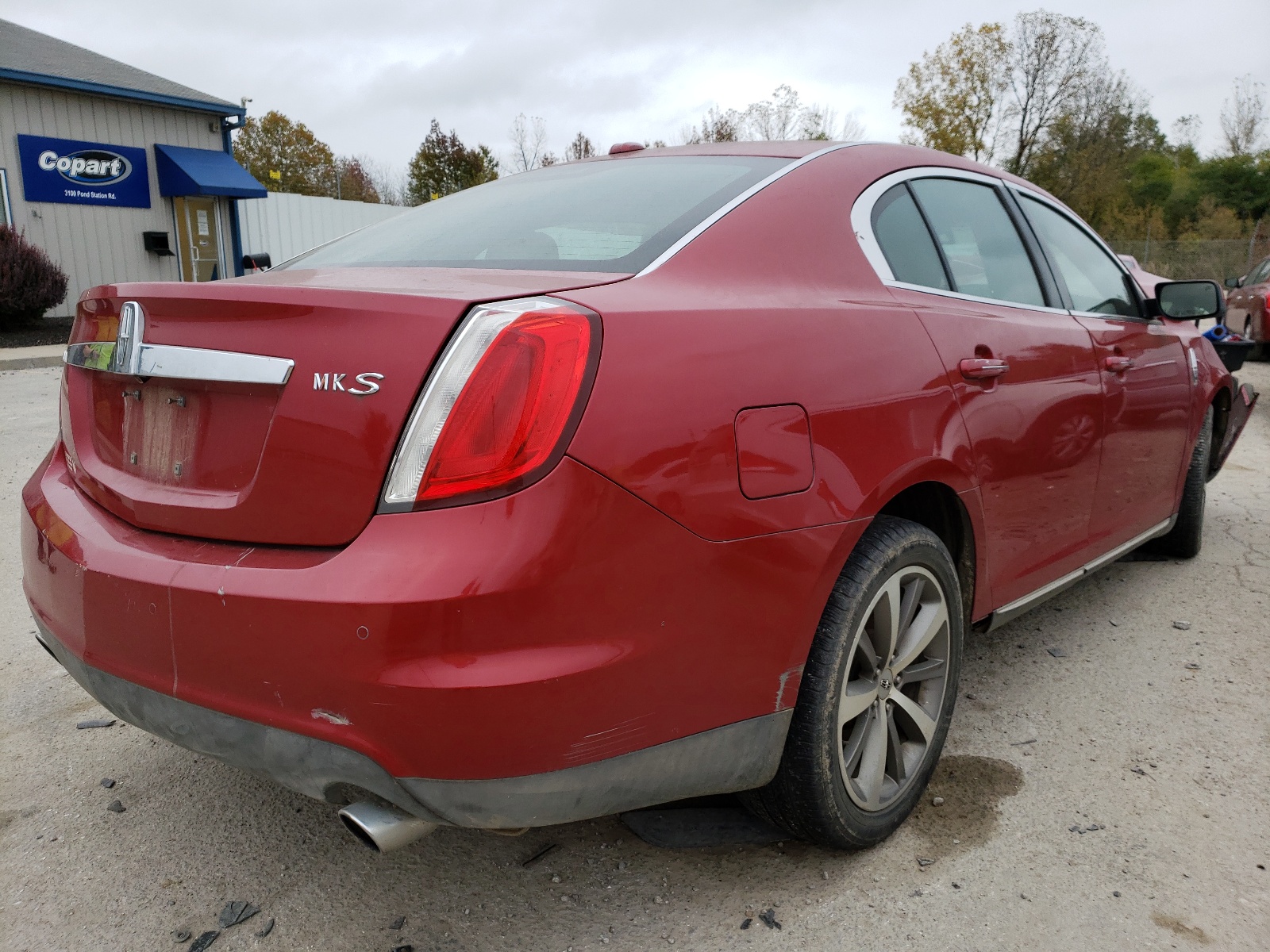 Photo 4 from auction – 2009 LINCOLN MKS with VIN 1LNHM93RX9G600823