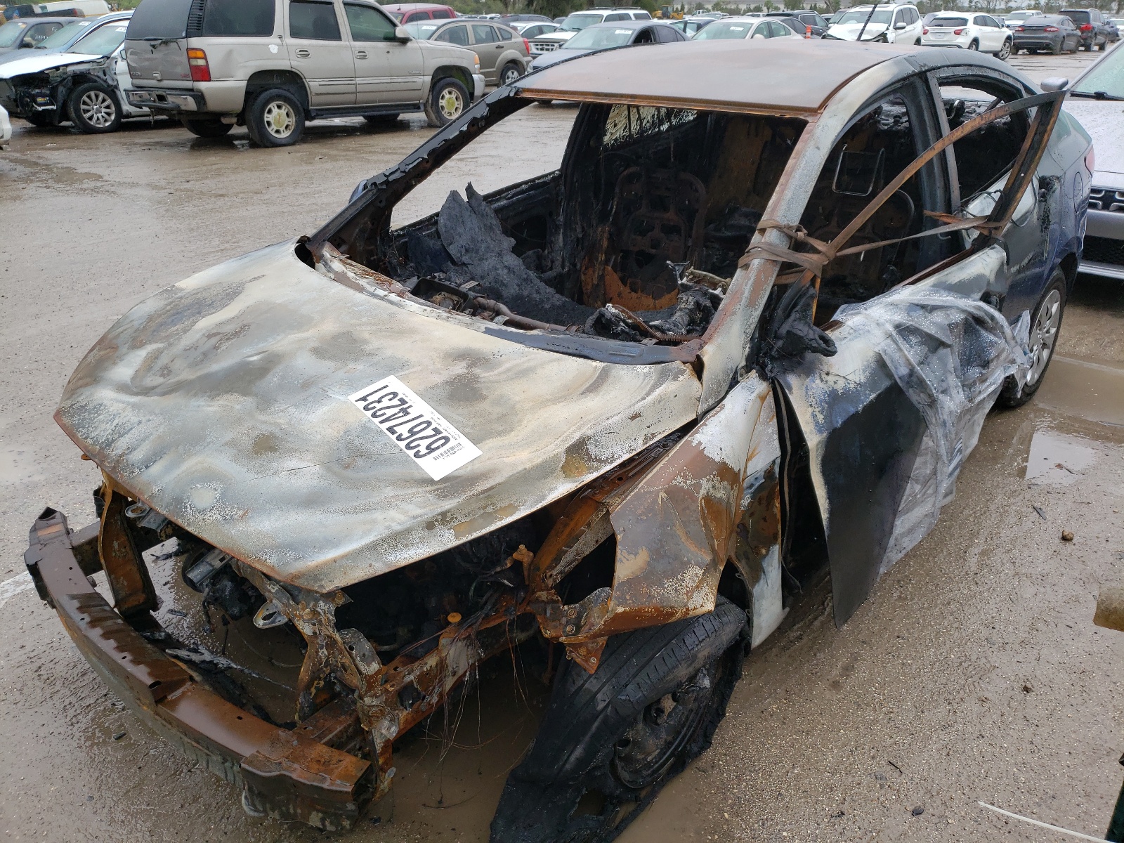 Photo 2 from auction – 2015 HYUNDAI ACCENT GLS with VIN KMHCT4AE2FU891878
