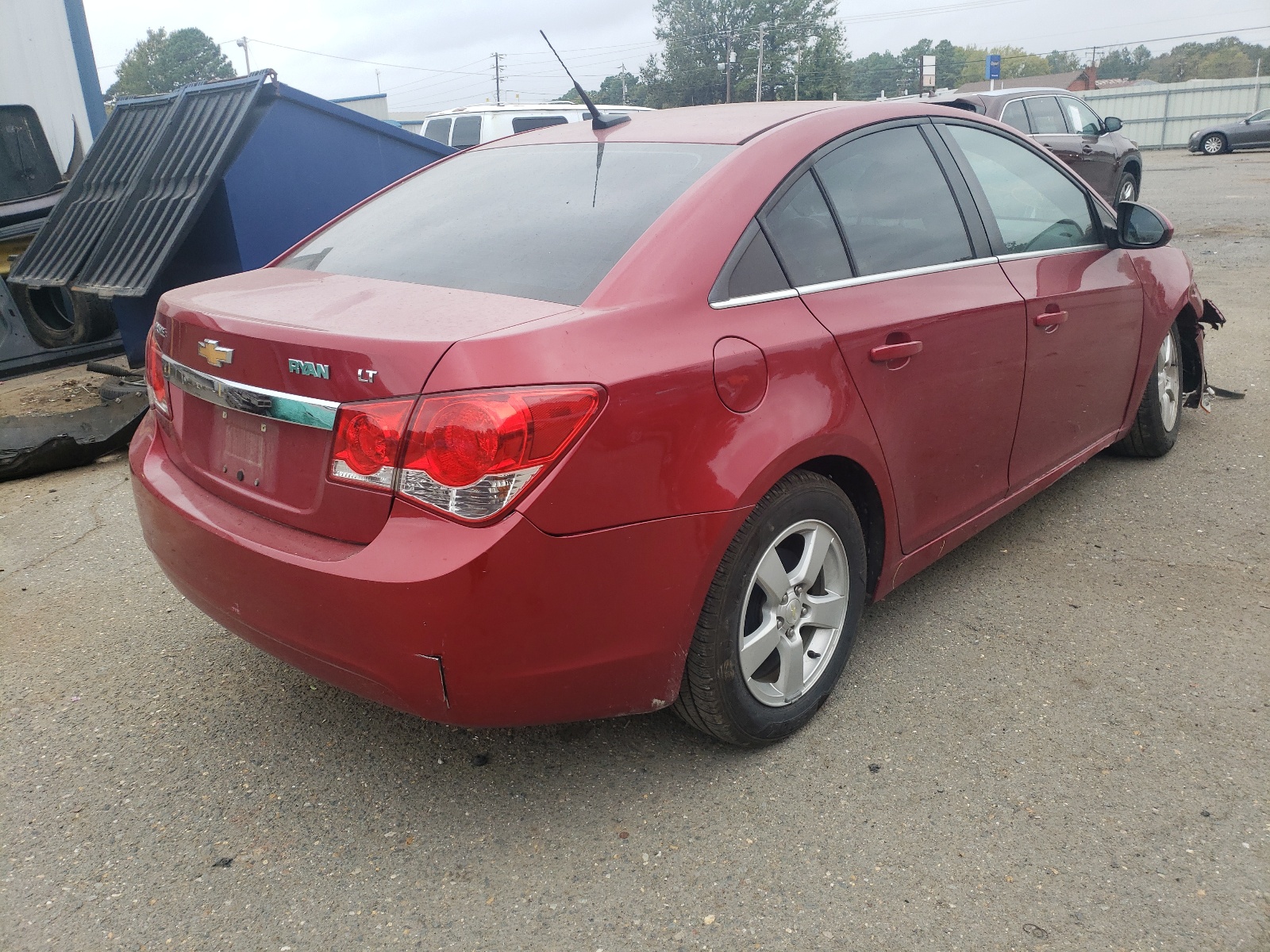 Photo 4 from auction – 2014 CHEVROLET CRUZE LT with VIN 1G1PC5SBXE7430837