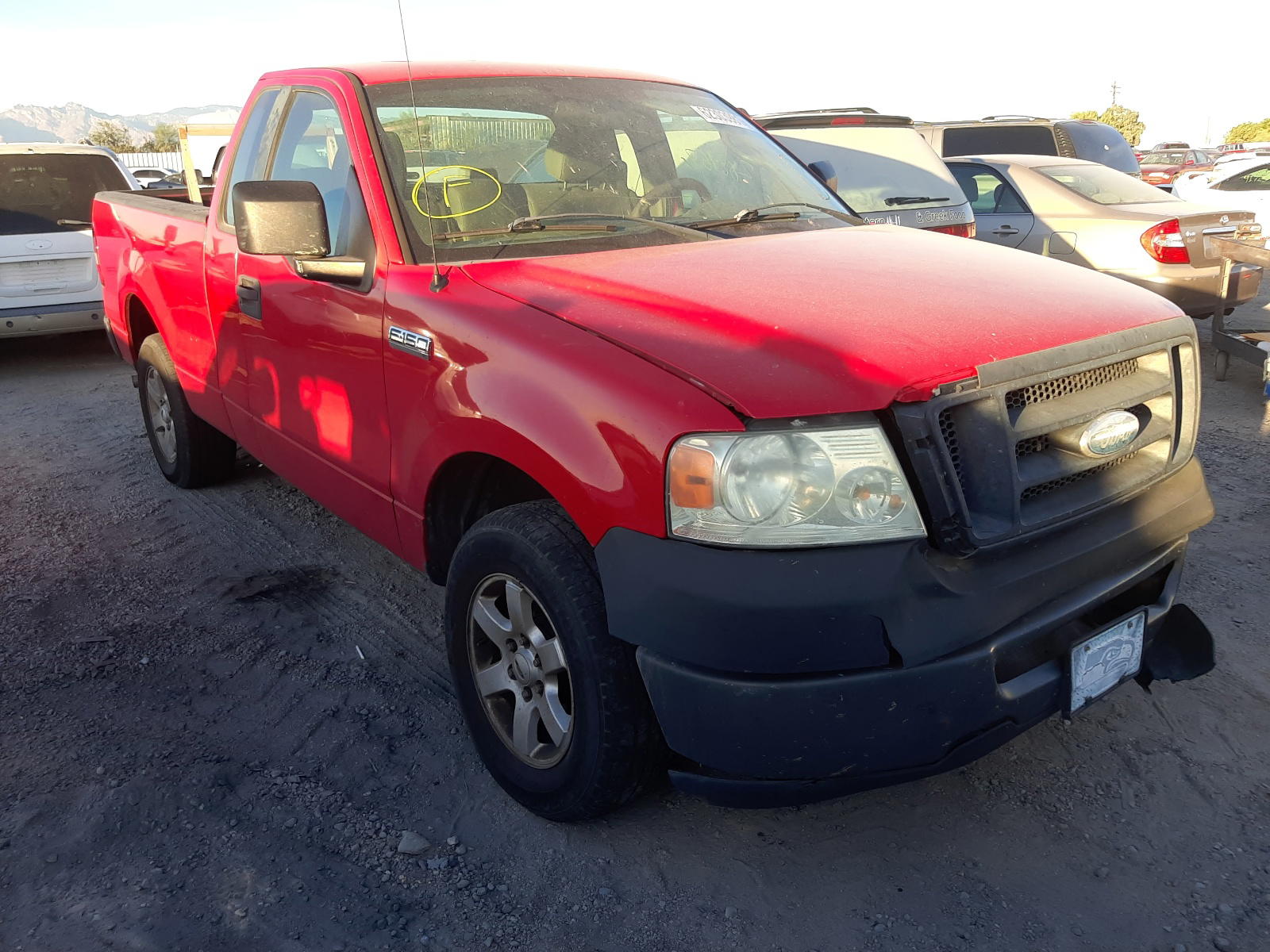 FORD F150 2008 with VIN 1FTRF12258KE94320 - Photo from auction