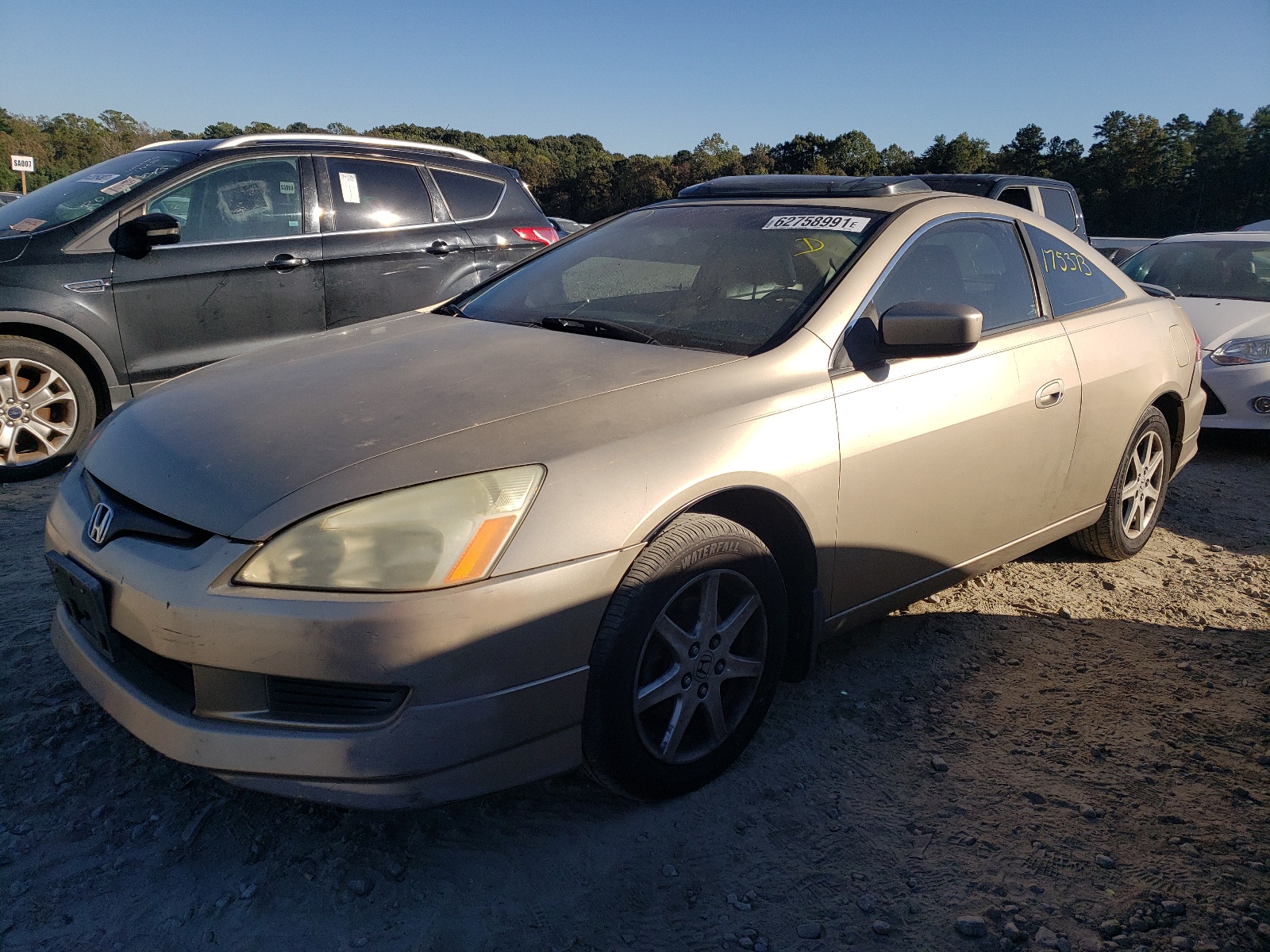 Photo 2 from auction – 2003 HONDA ACCORD EX with VIN 1HGCM82673A008002