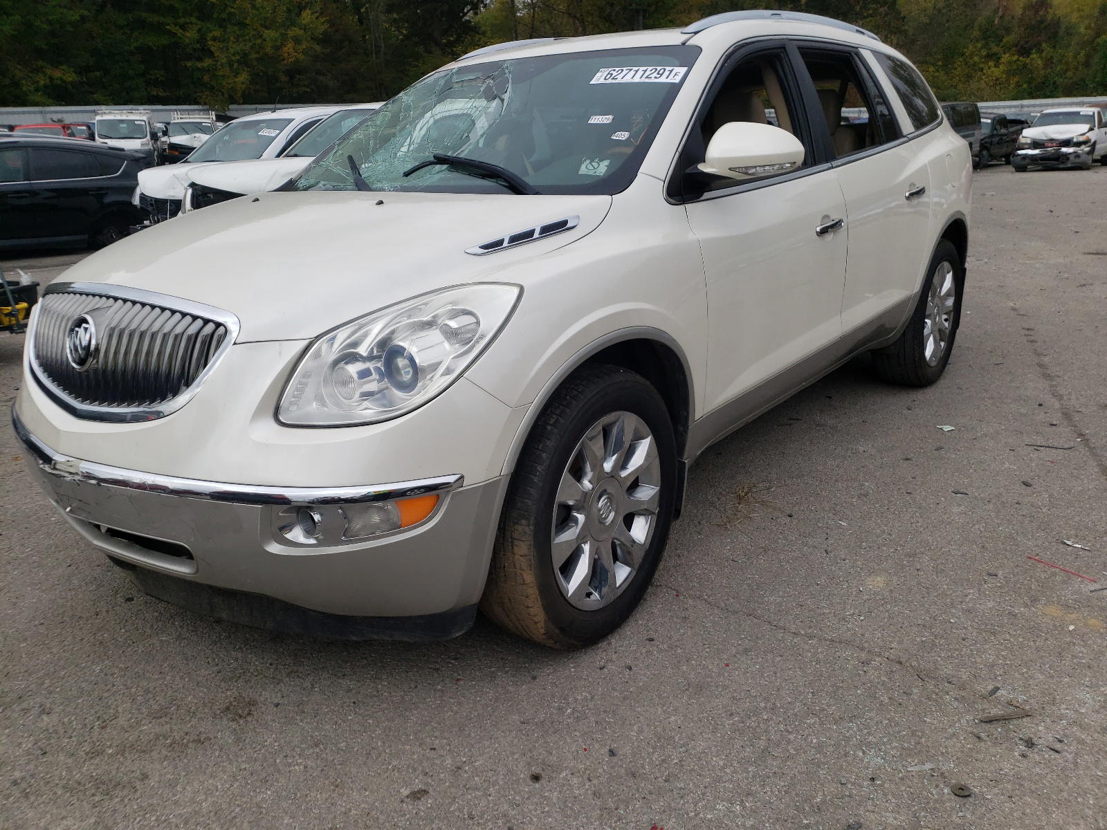 Photo 2 from auction – 2012 BUICK ENCLAVE with VIN 5GAKRDED0CJ225813