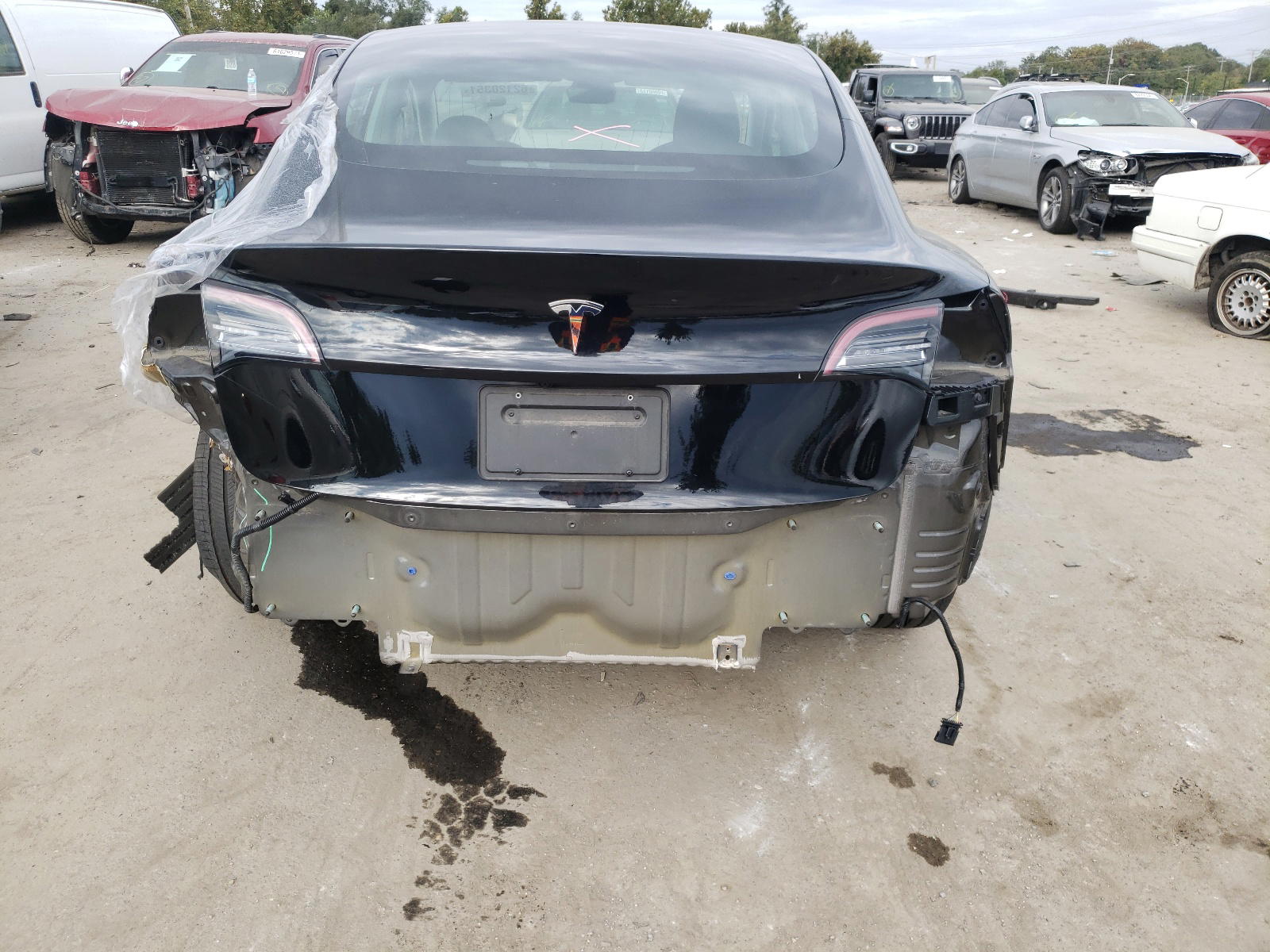 Photo 9 from auction – 2019 TESLA MODEL 3 with VIN 5YJ3E1EAXKF428958