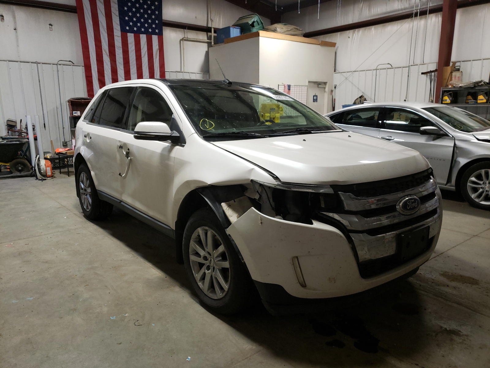 FORD EDGE LIMIT 2014 with VIN 2FMDK4KC3EBA96878 - Photo from auction