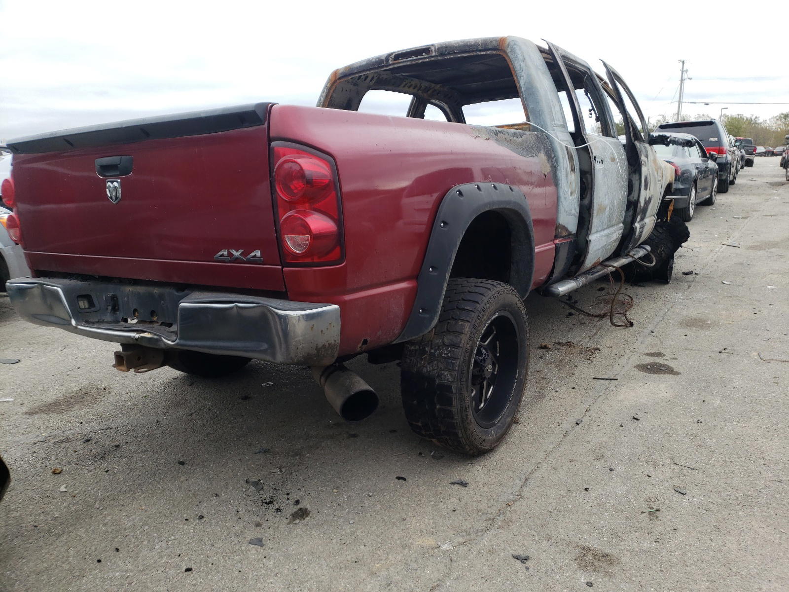 Photo 4 from auction – 2007 DODGE RAM 2500 with VIN 3D7KS29A27G770612