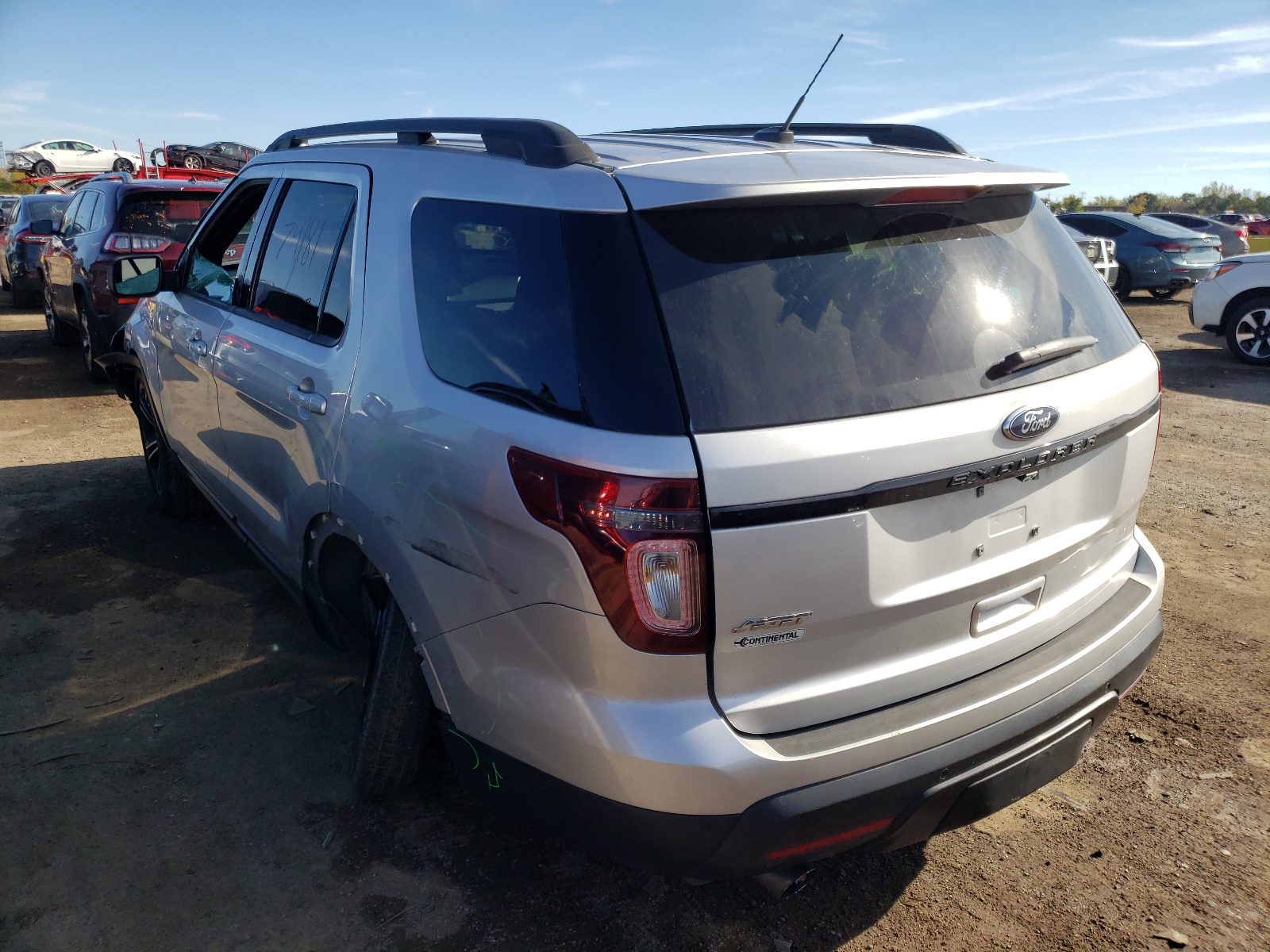 Photo 3 from auction – 2015 FORD EXPLORER S with VIN 1FM5K8GT9FGB01189