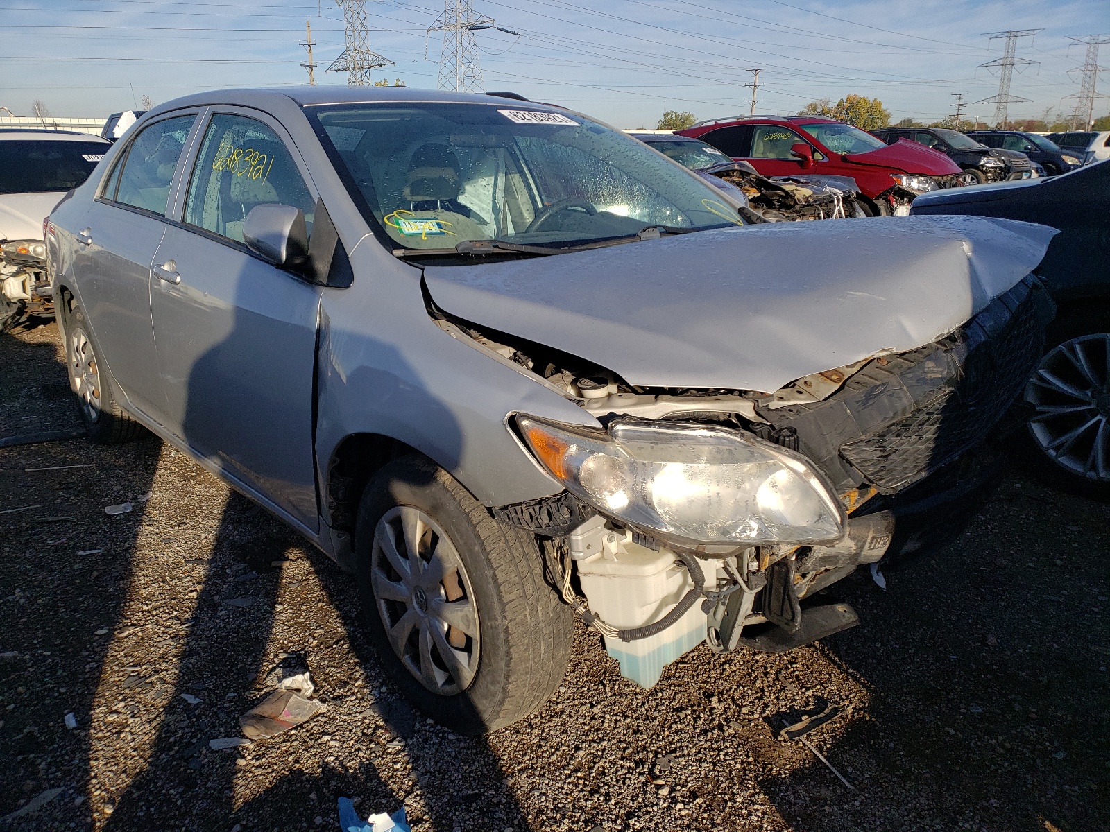 TOYOTA COROLLA BA 2009 with VIN 1NXBU40E89Z039582 - Photo from auction