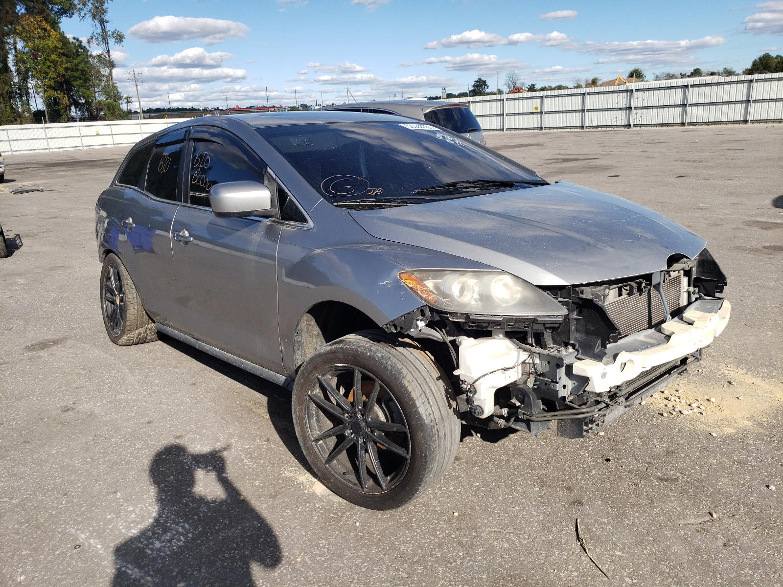 MAZDA CX-7 2011 with VIN JM3ER2C52B0379141 - Photo from auction