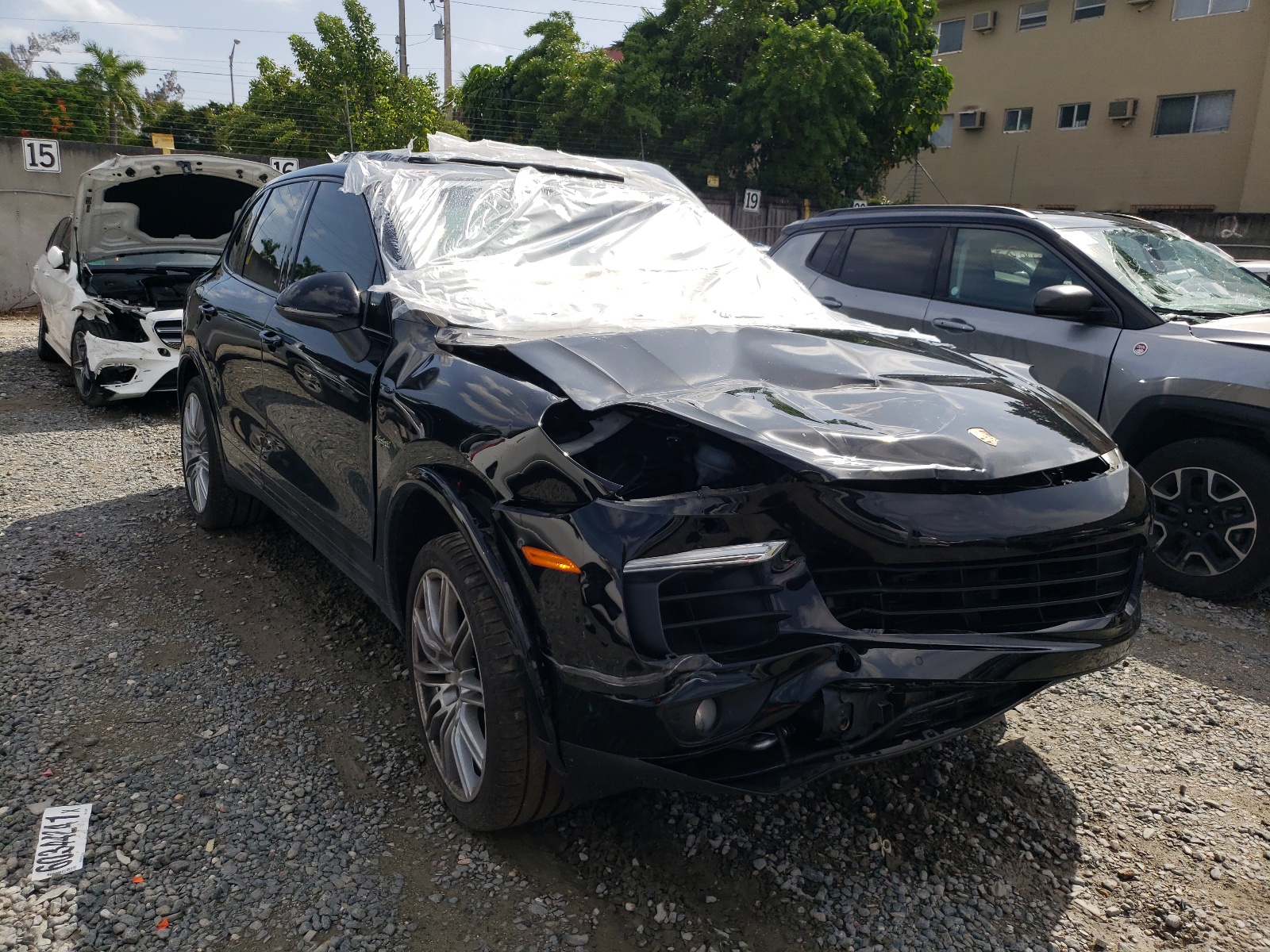 PORSCHE CAYENNE SE 2018 с VIN WP1AE2A2XJLA72470 - Фото с аукциона