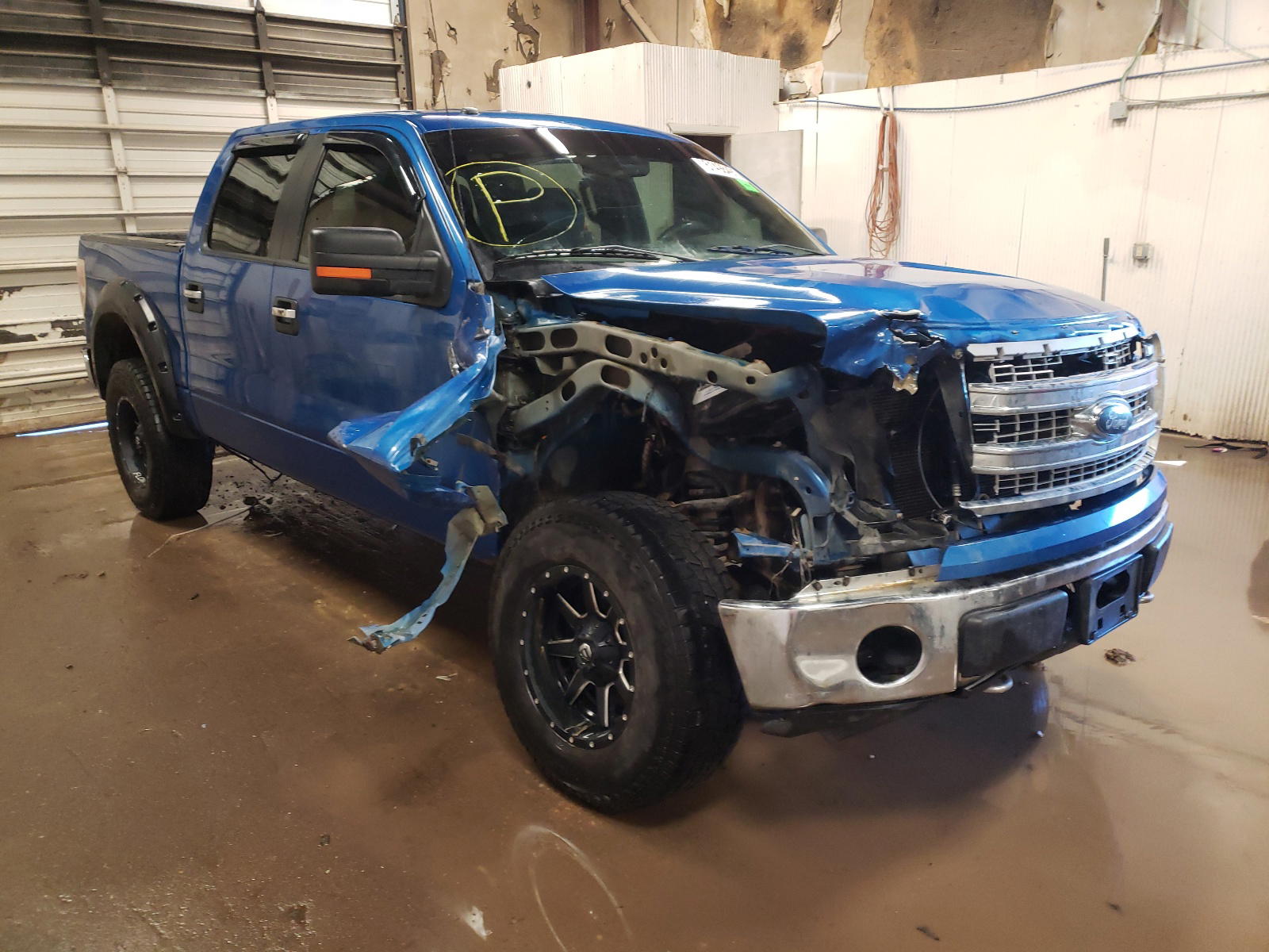 FORD F150 SUPER 2014 with VIN 1FTFW1EF5EFC78022 - Photo from auction