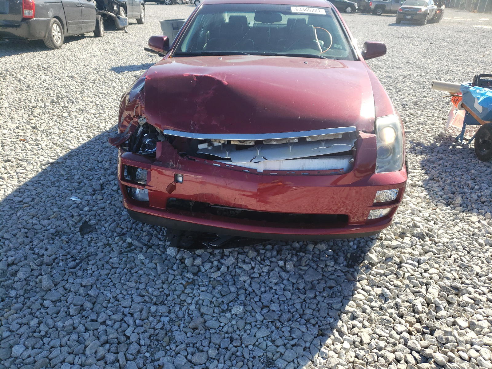 Photo 9 from auction – 2005 CADILLAC STS with VIN 1G6DW677X50187733