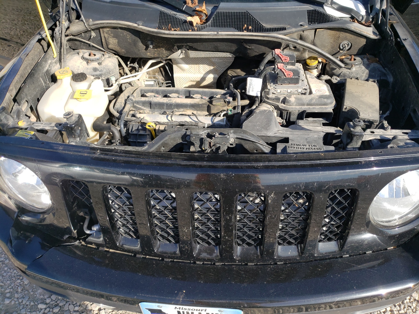 Photo 7 from auction – 2016 JEEP PATRIOT SP with VIN 1C4NJPBA2GD747569