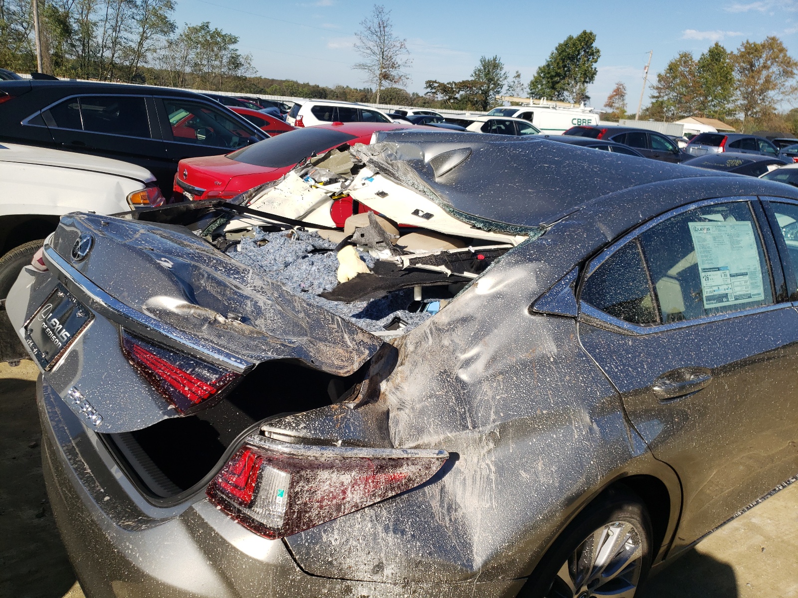 Photo 9 from auction – 2021 LEXUS ES 350 BAS with VIN 58ADZ1B18MU107190