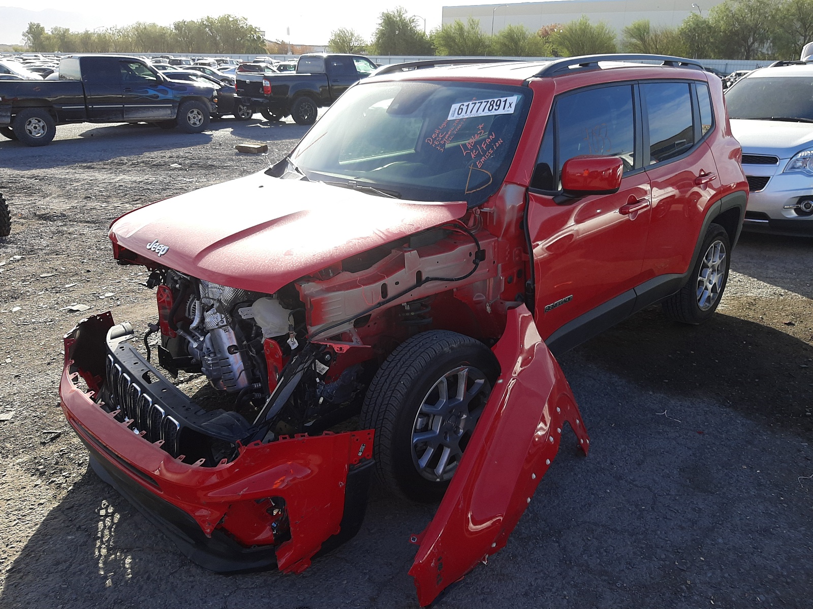 Photo 2 from auction – 2021 JEEP RENEGADE L with VIN ZACNJDBB4MPM50904