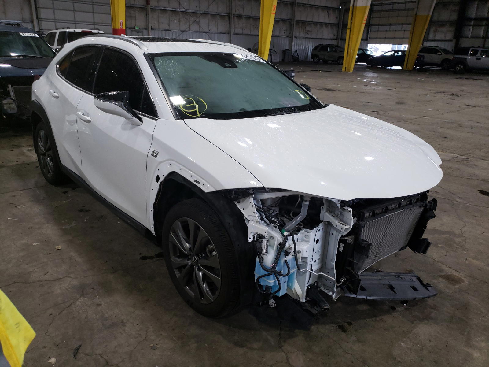 LEXUS UX 200 2019 with VIN JTHY3JBH2K2003605 - Photo from auction