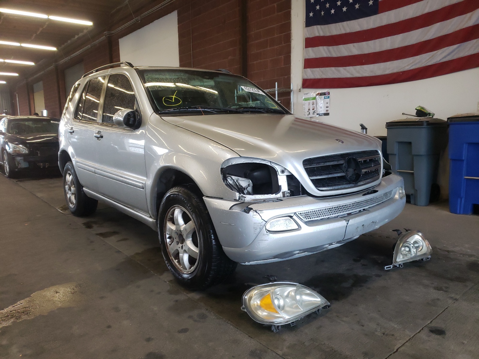 MERCEDES-BENZ ML 500 2002 with VIN 4JGAB75E72A306066 - Photo from auction