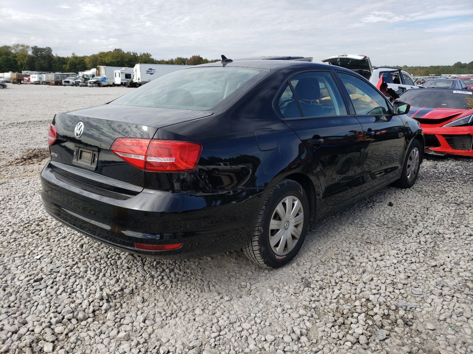 Photo 4 from auction – 2015 VOLKSWAGEN JETTA with VIN 3VW2K7AJ4FM280088