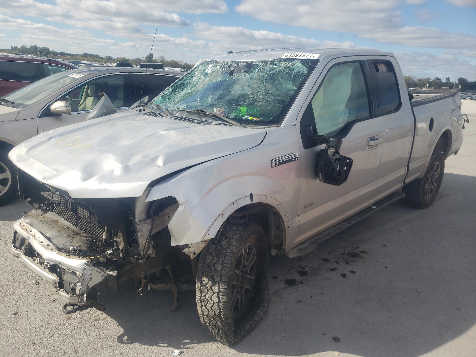 Photo 2 from auction – 2015 FORD F150 SUPER with VIN 1FTEX1EP8FFA47554