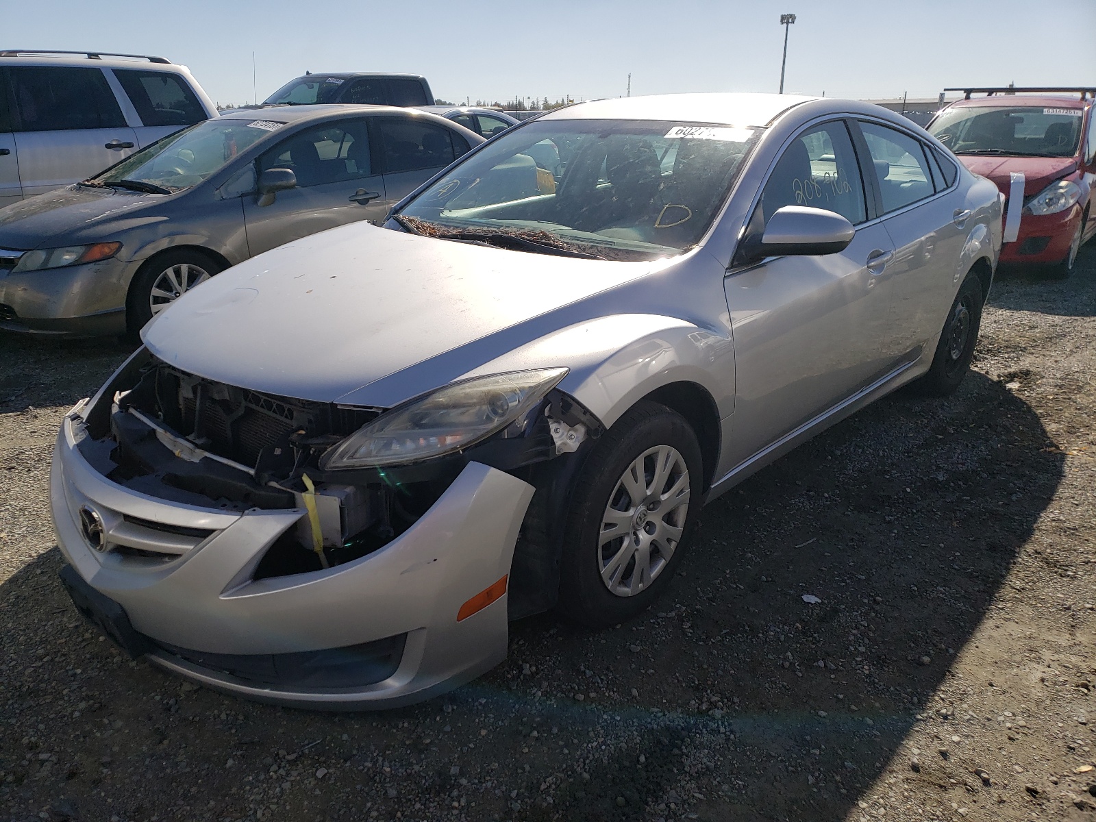Photo 2 from auction – 2010 MAZDA 6 I with VIN 1YVHZ8BH3A5M27651