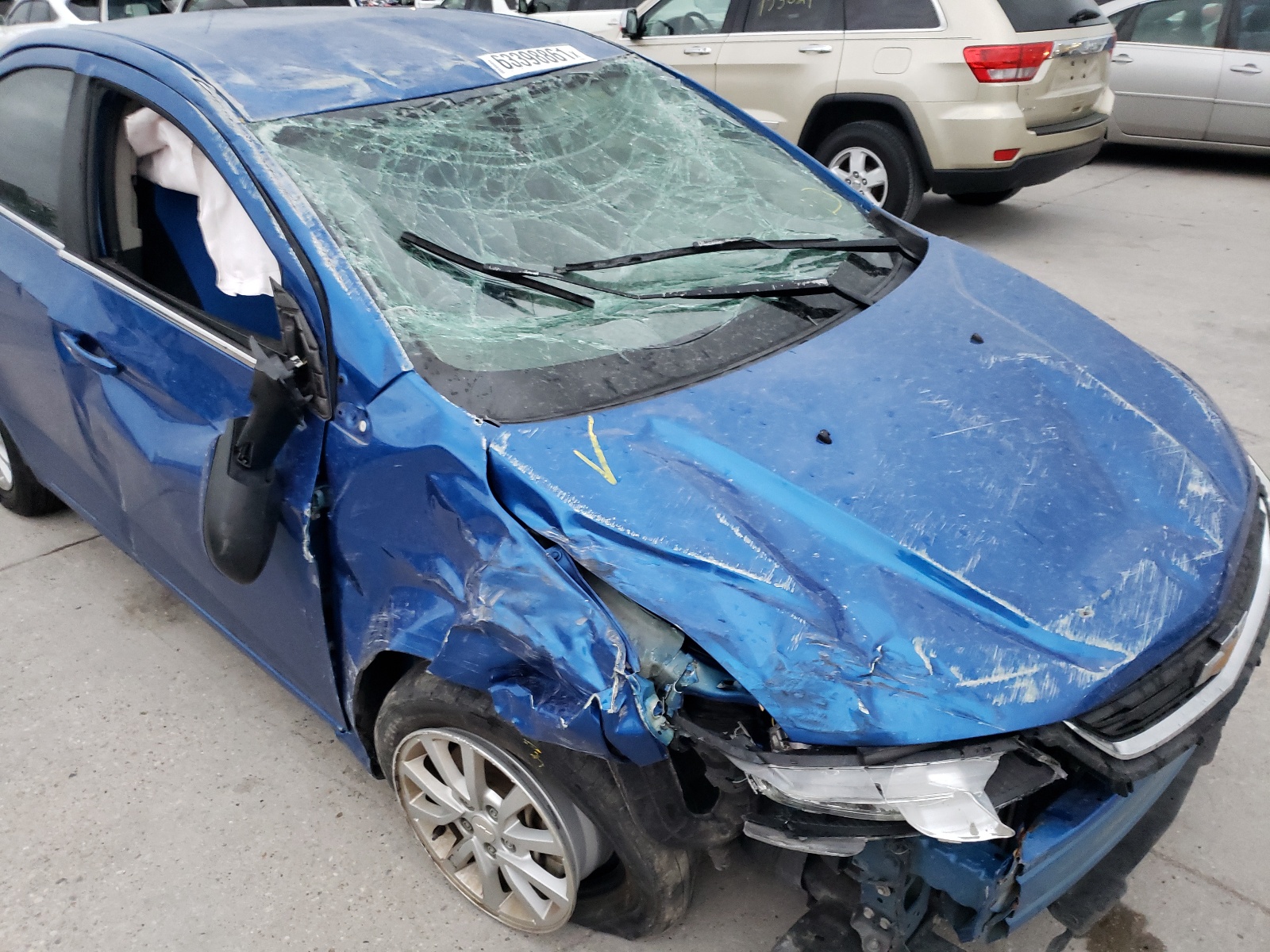 Photo 9 from auction – 2017 CHEVROLET SONIC LT with VIN 1G1JD5SH9H4139193