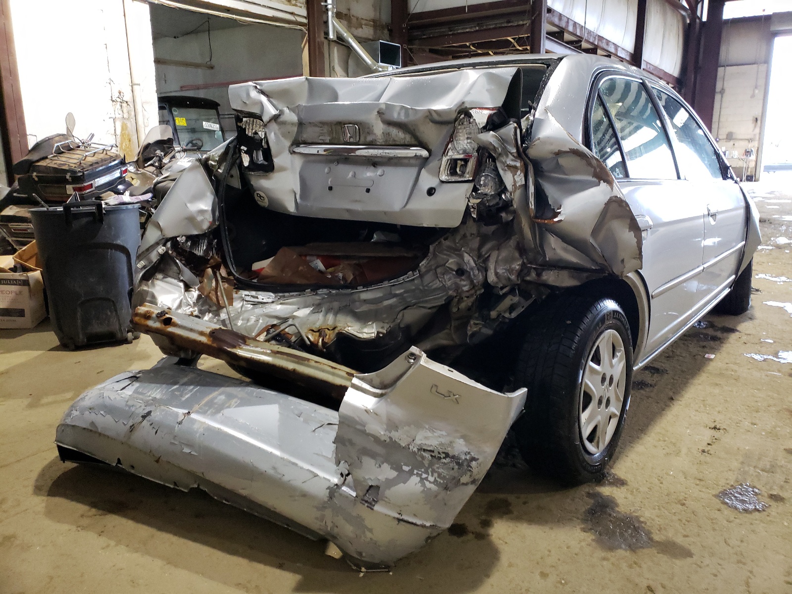 Photo 4 from auction – 2003 HONDA CIVIC LX with VIN 2HGES16543H607464