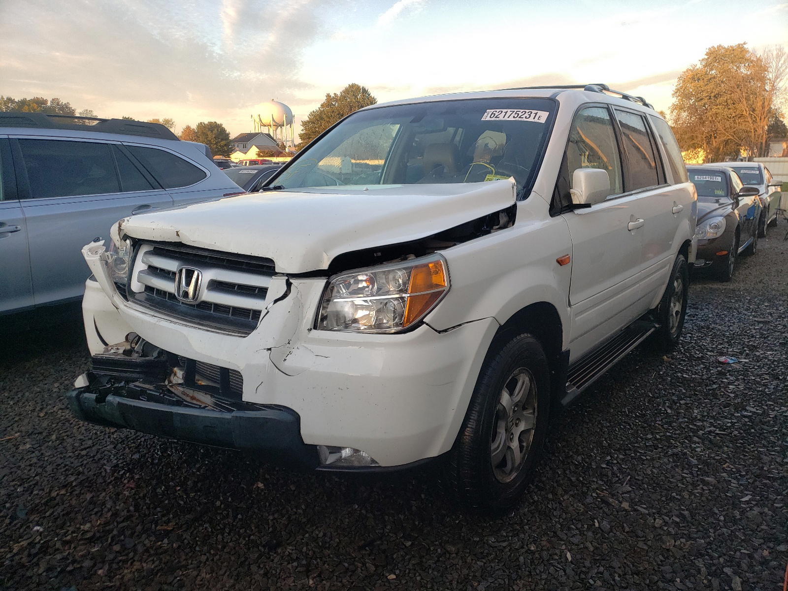 Photo 2 from auction – 2008 HONDA PILOT EXL with VIN 5FNYF18598B045149