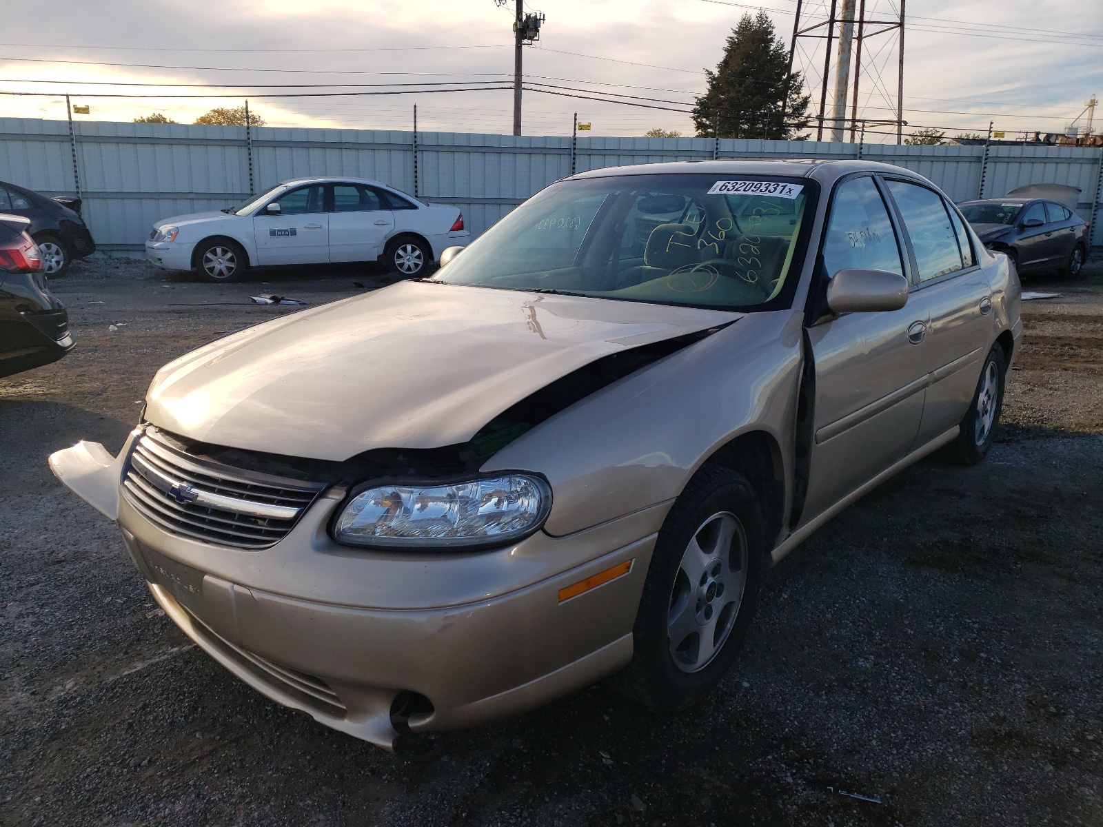 Photo 2 from auction – 2003 CHEVROLET MALIBU LS with VIN 1G1NE52J93M618787