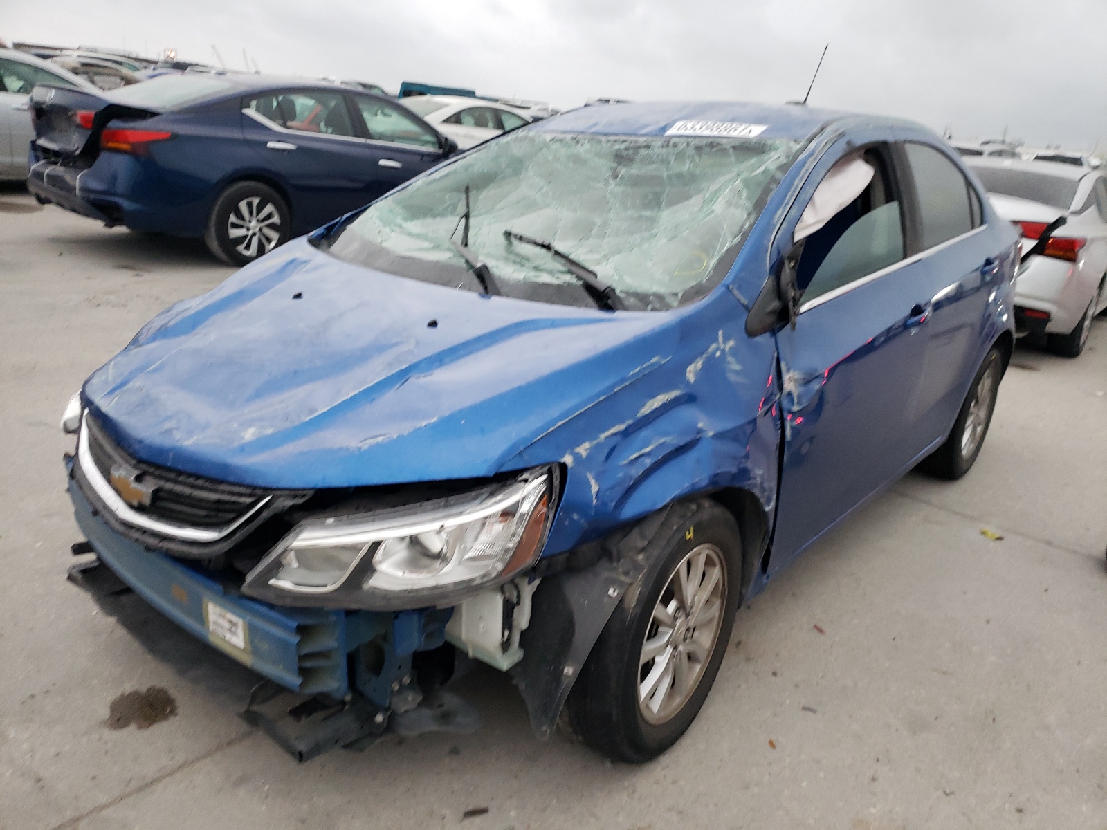 Photo 2 from auction – 2017 CHEVROLET SONIC LT with VIN 1G1JD5SH9H4139193